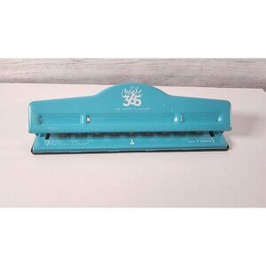 CREATE 365 HAPPY PLANNER AQUA MUSHROOM SHAPED HOLES HOLE PUNCHER teacher DISC